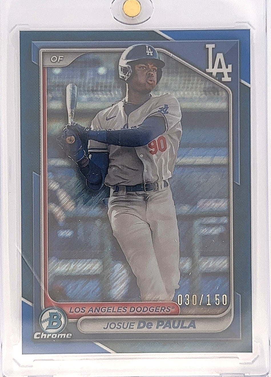 Josue De Paula Bowman Chrome 030/150 — front
