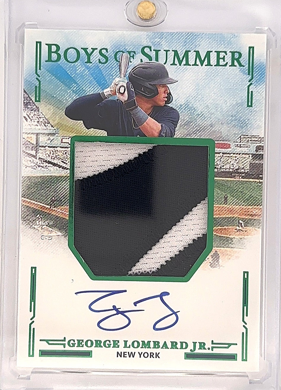 George Lombard Jr Boys of Summer Patch 3/5 — front