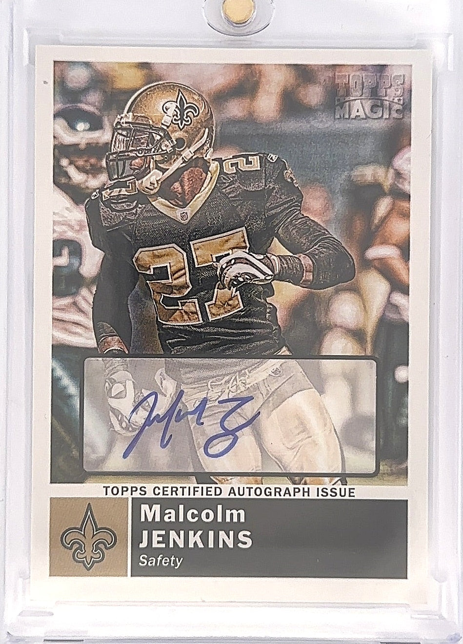 2010 Topps Magic Malcolm Jenkins [Autograph] #212 — front