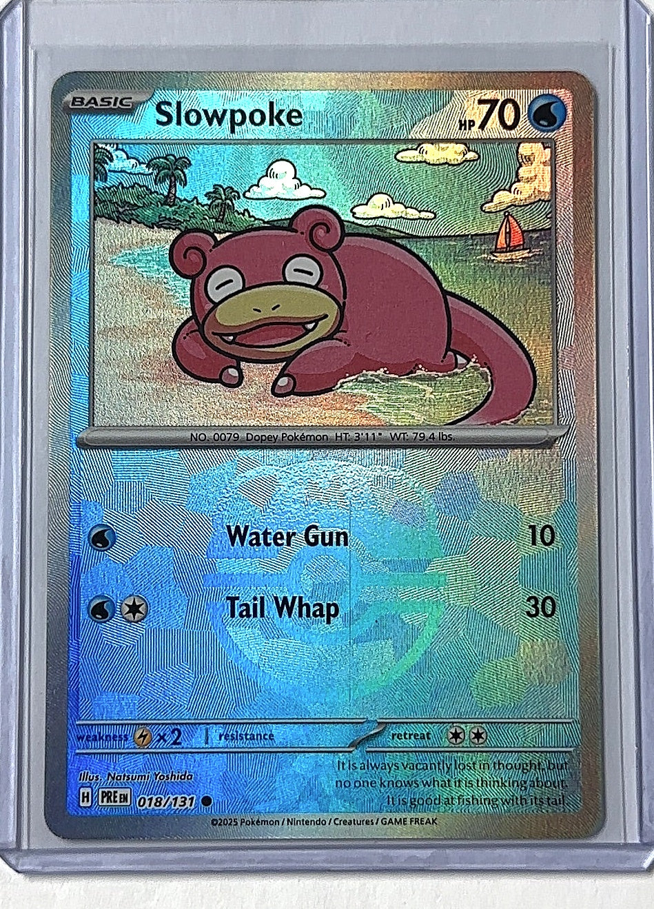Slowpoke (Master Ball Pattern) #018/131 — front