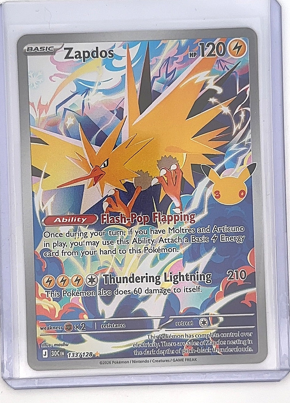 Zapdos - 133/128 #133/128 — front