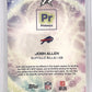 2025 Topps Resurgence Protonyx Josh Allen [Teal Surge] #PT-23 — back