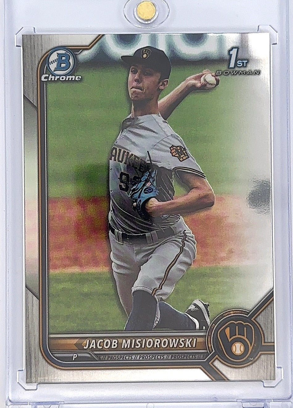 2022 Bowman Draft 1st Edition Jacob Misiorowski #BD-132 — front
