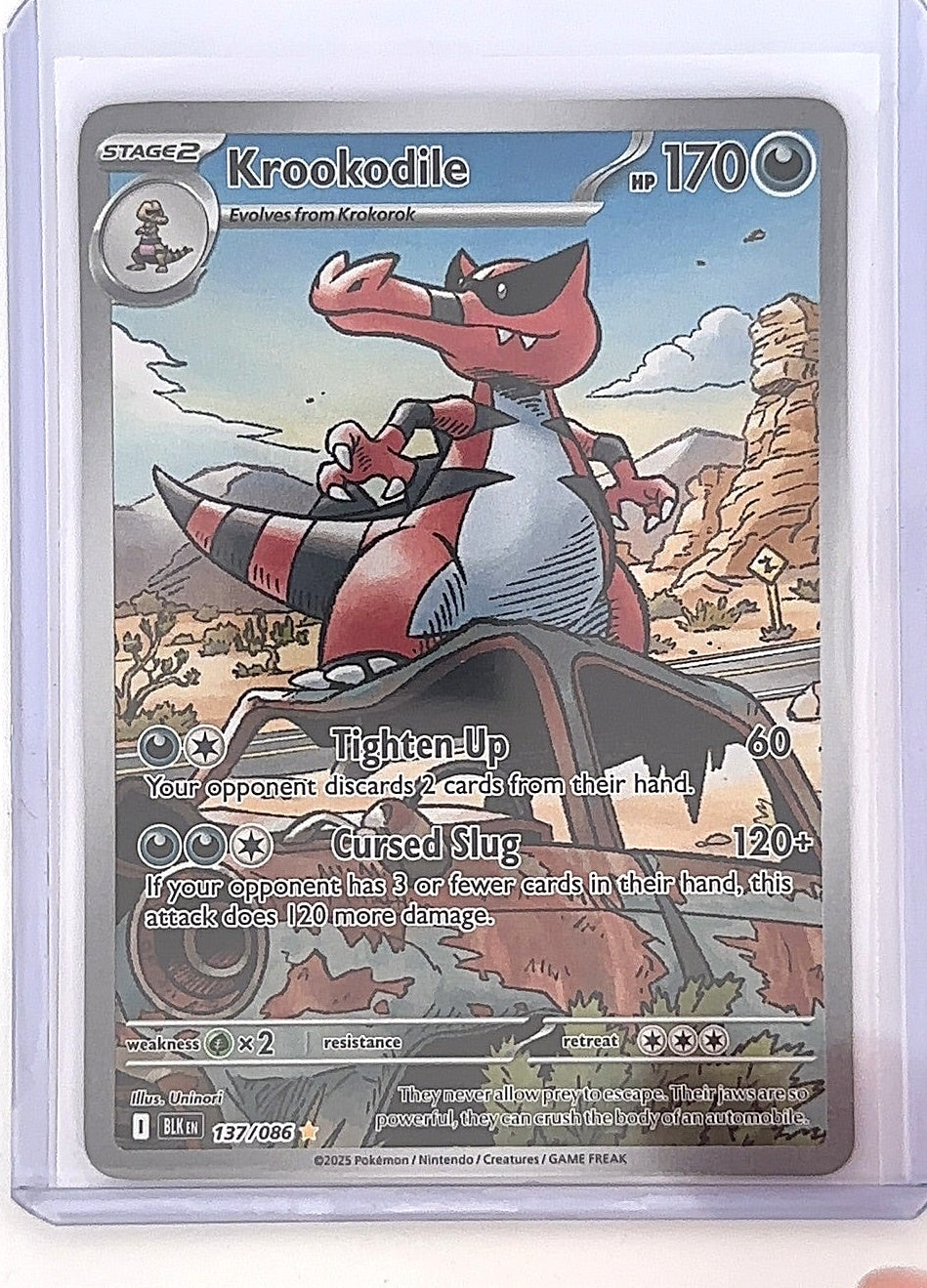 Krookodile - 137/086 #137/086 — front