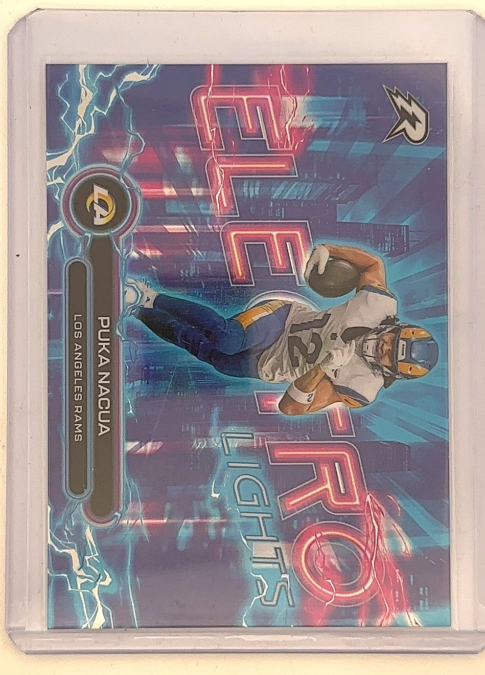 2025 Topps Resurgence Electro Lights Puka Nacua #EL-19 — front