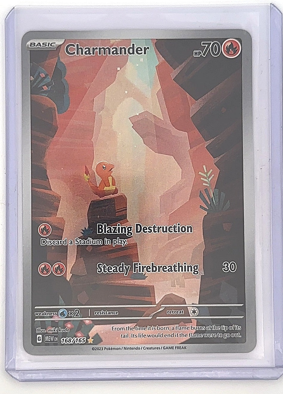 Charmander - 168/165 #168/165 — front