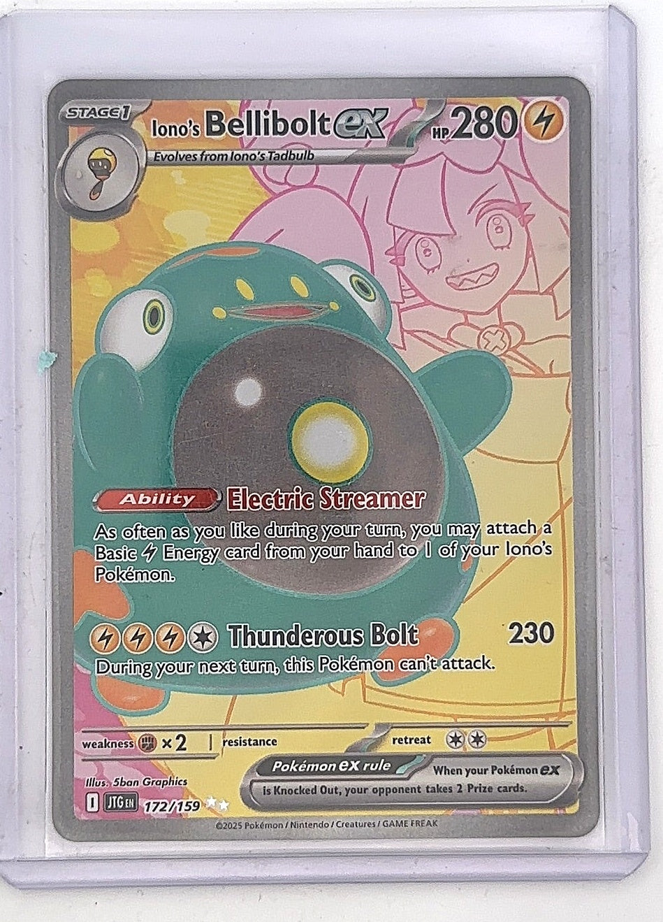 Iono's Bellibolt ex - 172/159 #172/159 — front