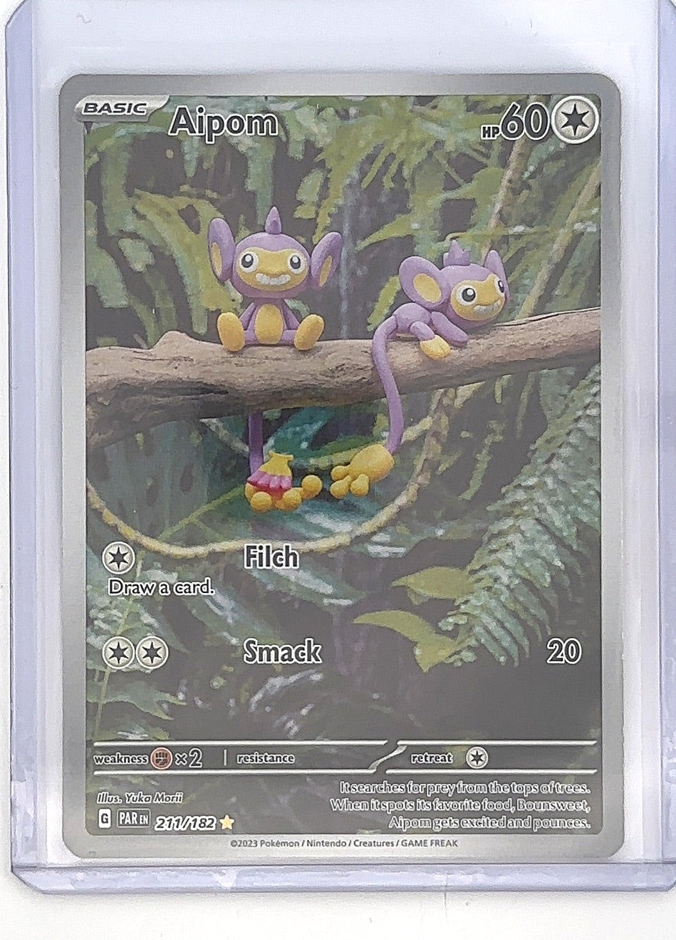 Aipom - 211/182 #211/182 — front