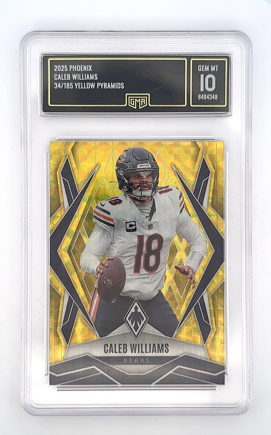 2025 Panini Phoenix Caleb Williams [Yellow Pyramids] #11 — front