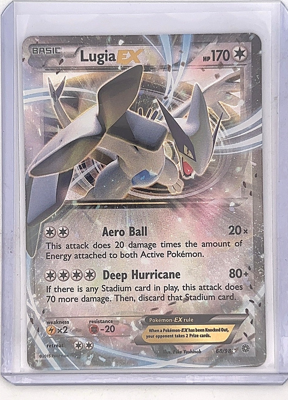 Lugia EX #68/98 — front