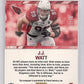 2022 Panini Contenders Optic Perennial Autographs J.J. Watt [Gold] #PCA-JW — back