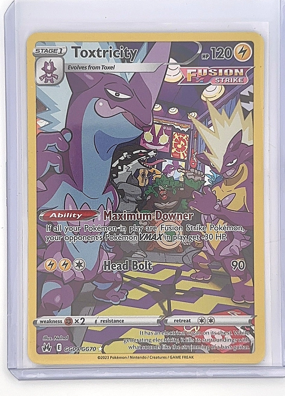 Toxtricity #GG09/GG70 — front