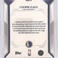 2026 Topps Collectors Kit Cooper Flagg #NBA-6 — back