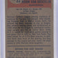 1955 Bowman Norm Van Brocklin #32 — back