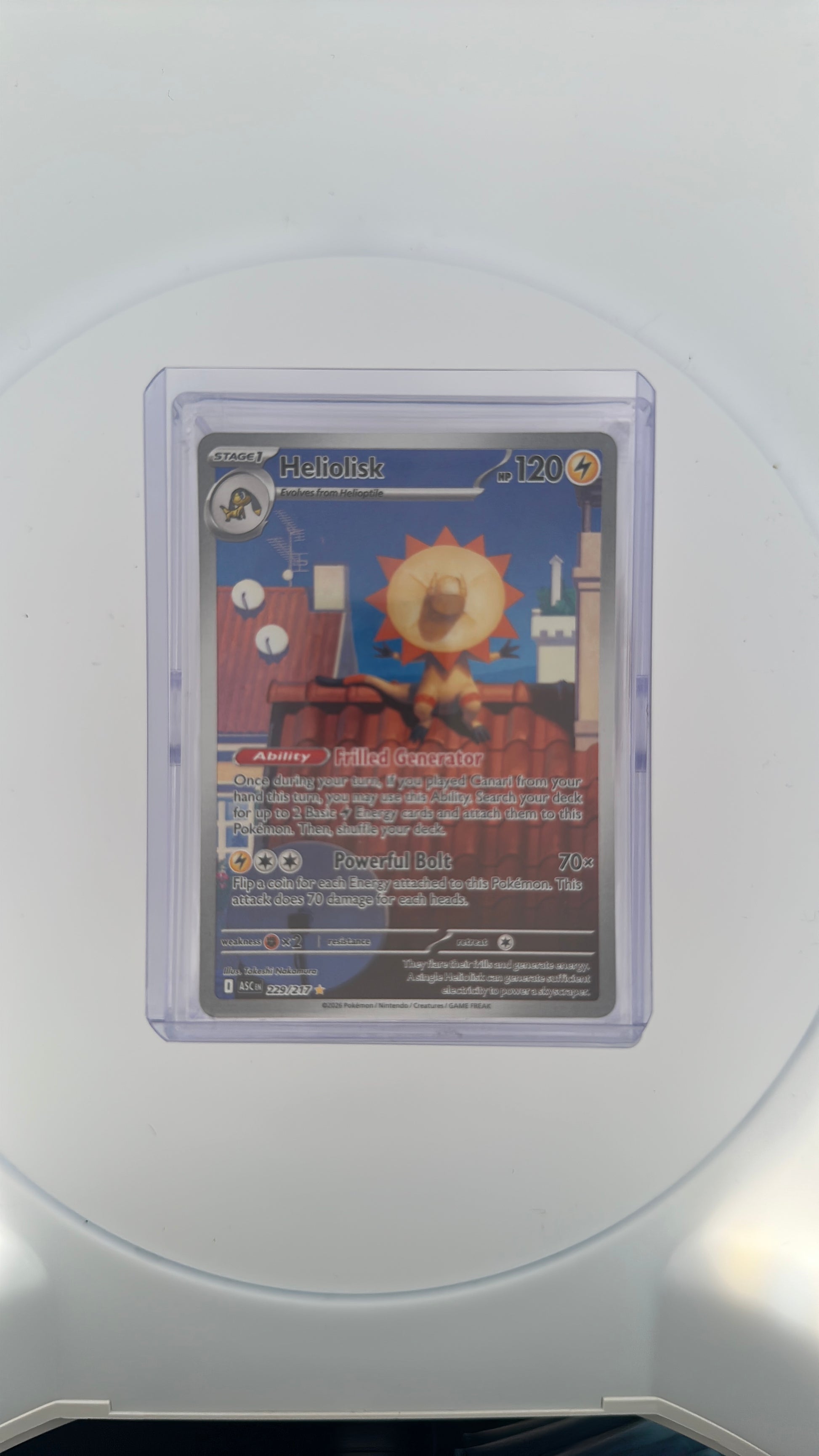 Heliolisk - 229/217 ME: Ascended Heroes #229/217 — front