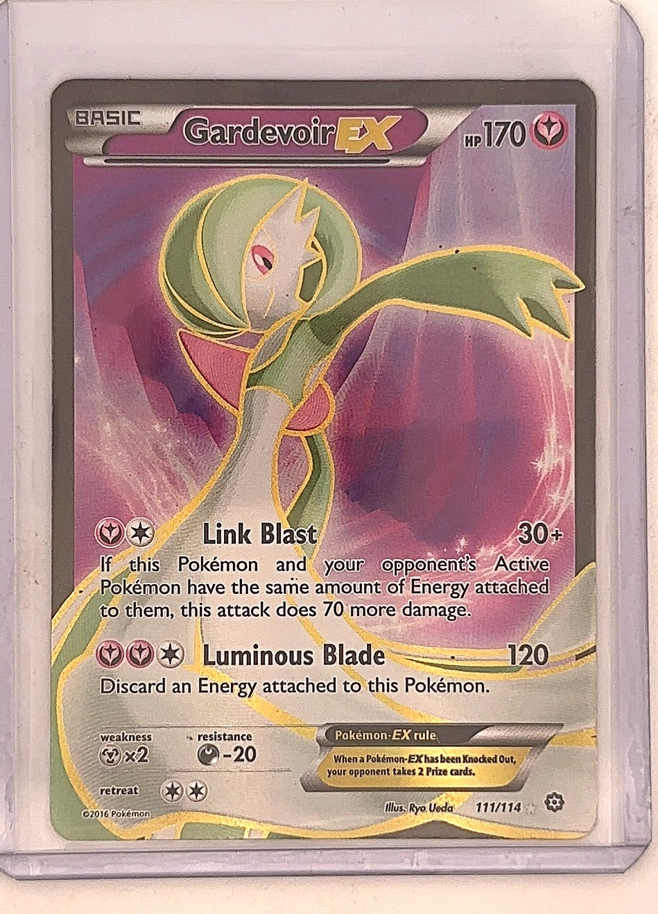 Gardevoir EX (Full Art) #111/114 — front