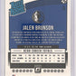 2018 Panini Donruss Optic Jalen Brunson #179 — back