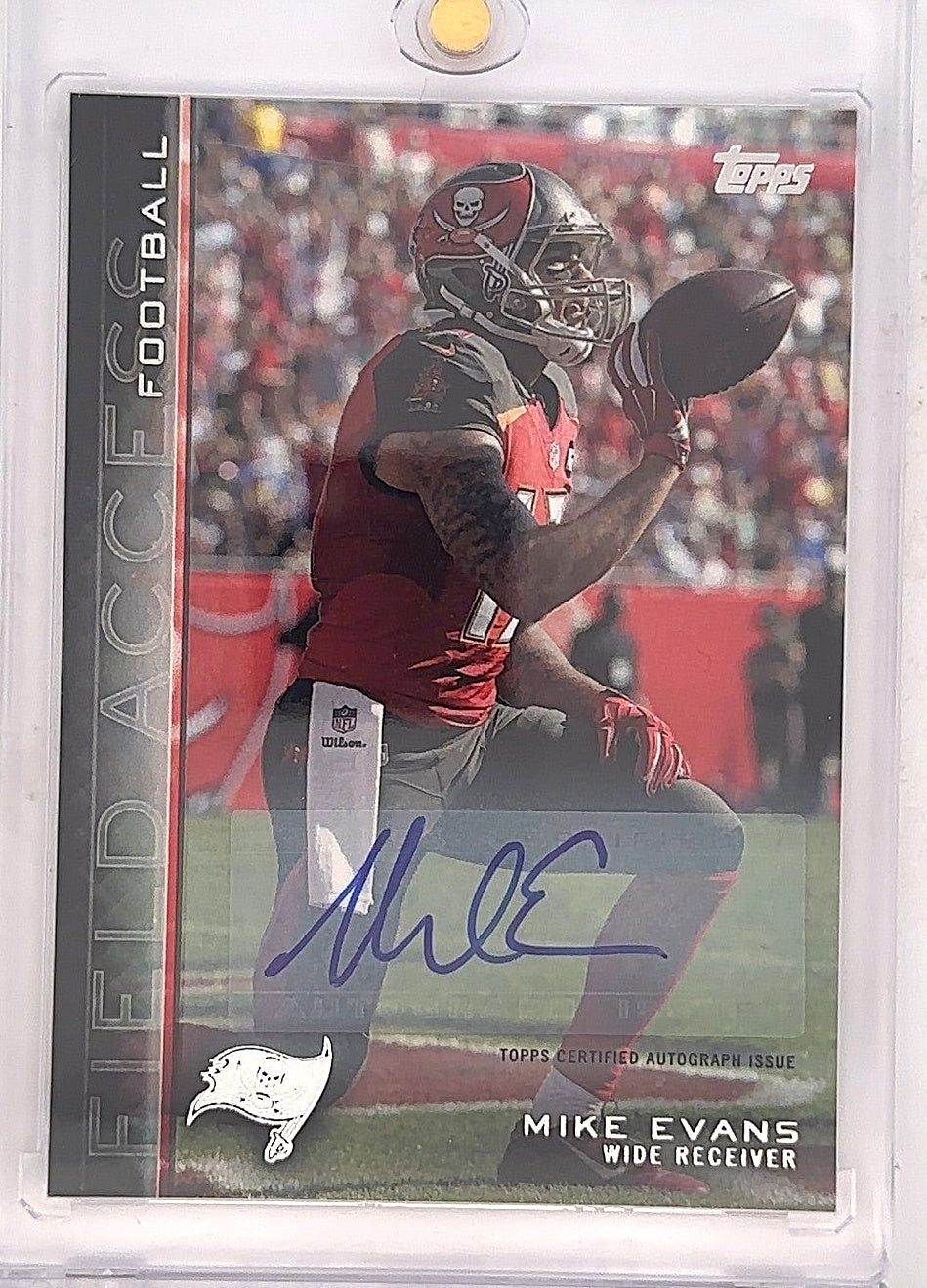 Mike Evans Field Access Autograph #20 — front