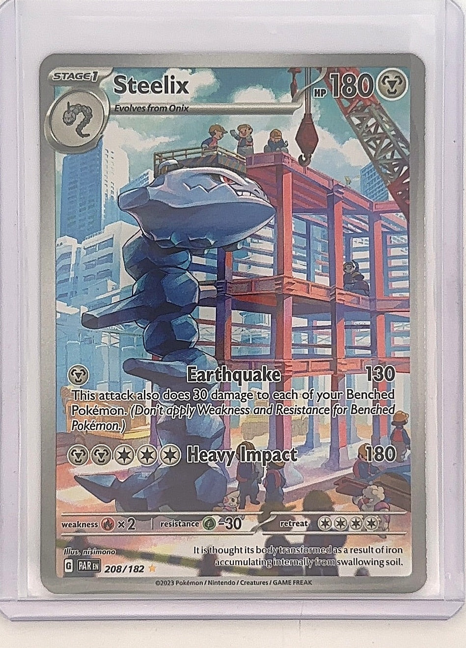Steelix - 208/182 #208/182 — front