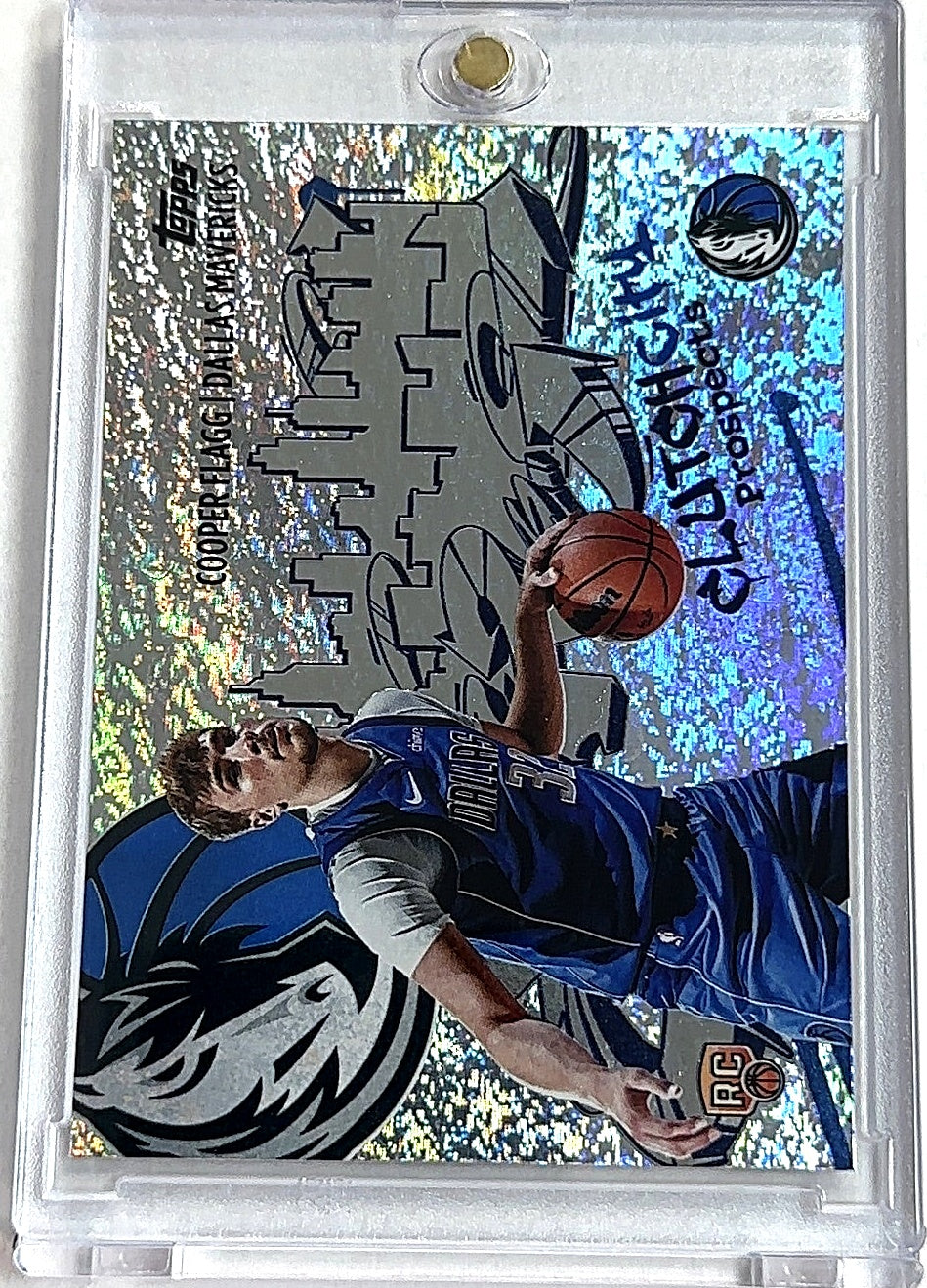 2025 Topps Clutch City Prospect Cooper Flagg [Sandglitter] #CC-1 RC — front