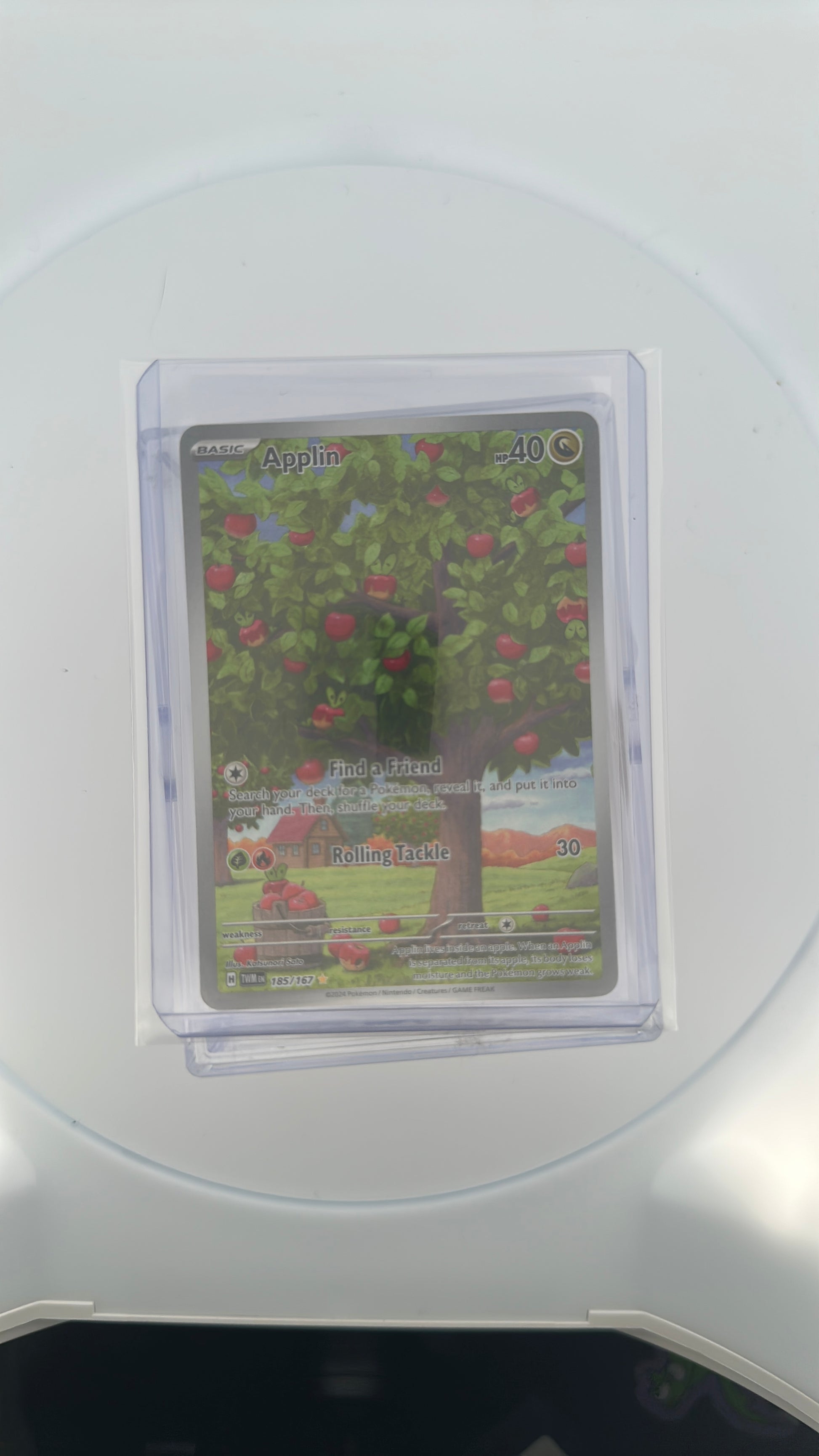 Applin - 185/167 SV06: Twilight Masquerade #185/167 — front