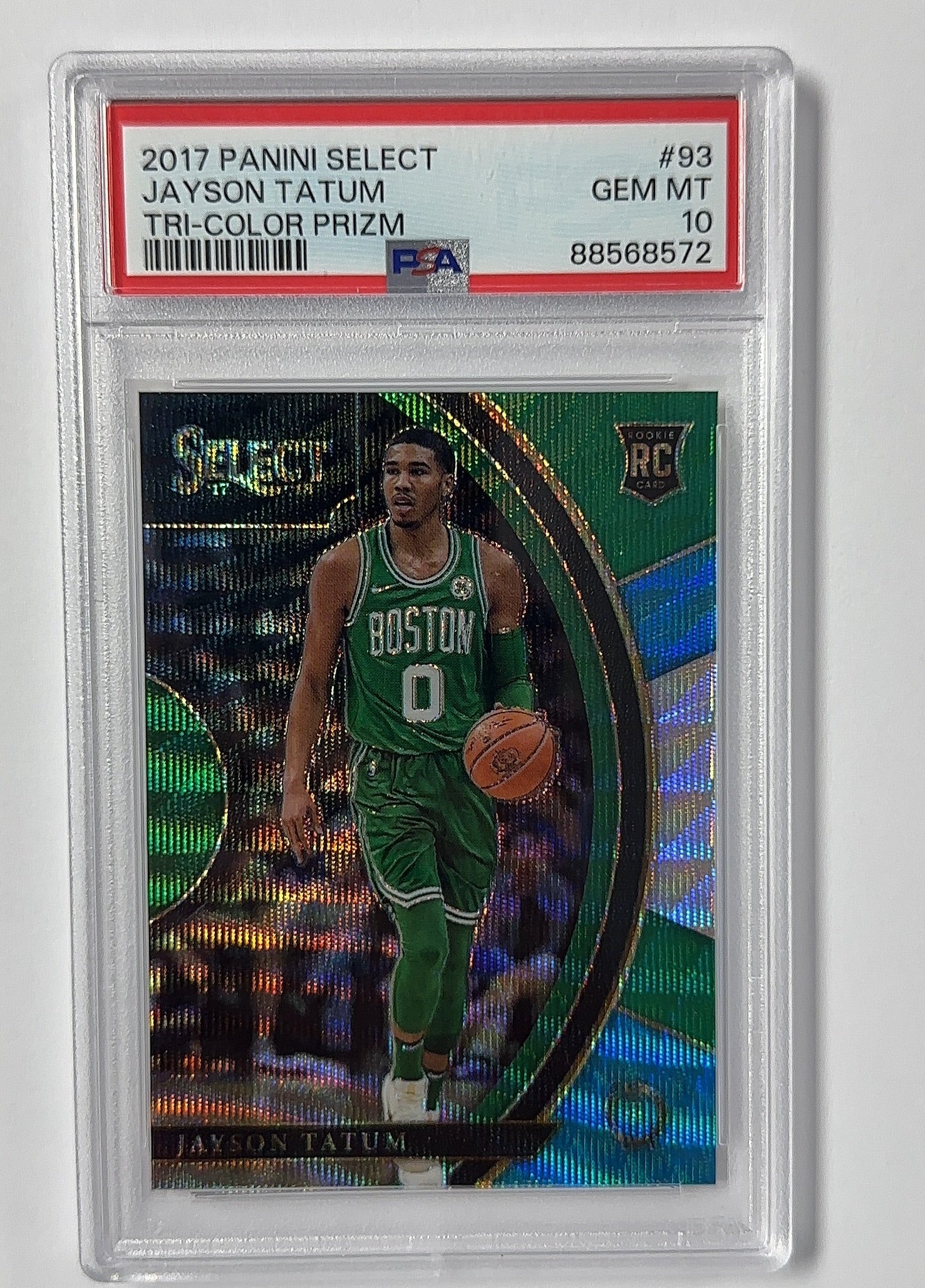 Jayson Tatum - PSA 10 Select — front