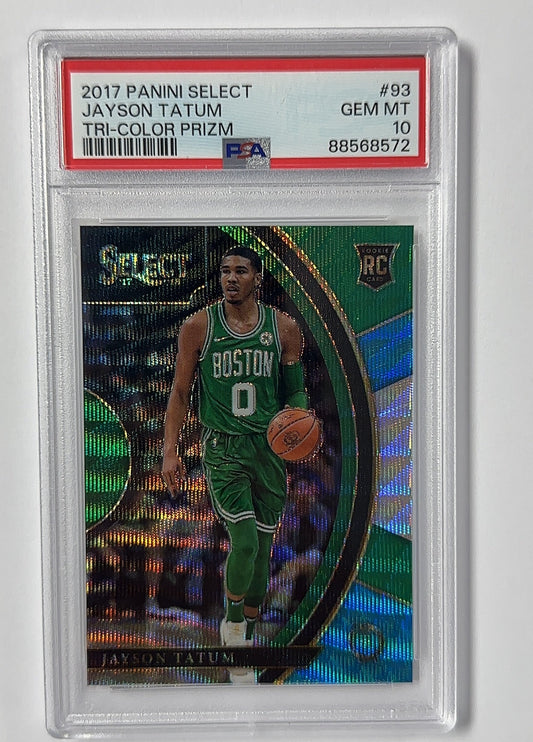 Jayson Tatum - PSA 10 Select — front
