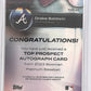 2023 Bowman Platinum Top Prospects Drake Baldwin [Autograph] #TOP-26 — back