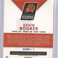 2015 Panini Complete Autographs Devin Booker #DBK — back