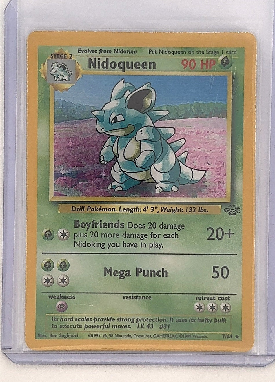 Nidoqueen (7) #07/64 — front