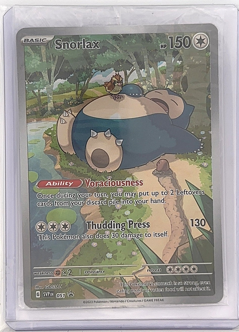 Snorlax - 051 #051 — front