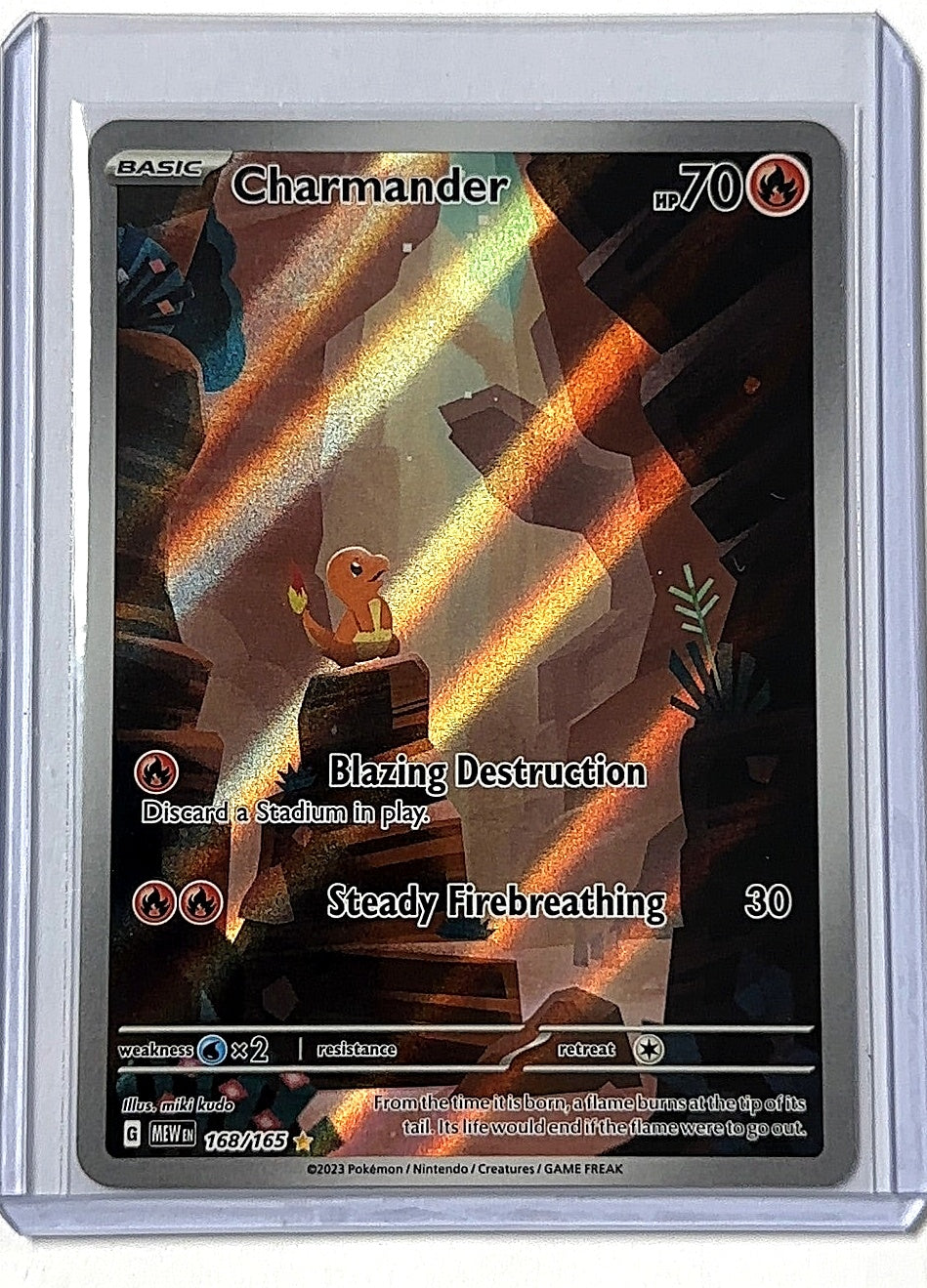 Charmander - 168/165 #168/165 — front