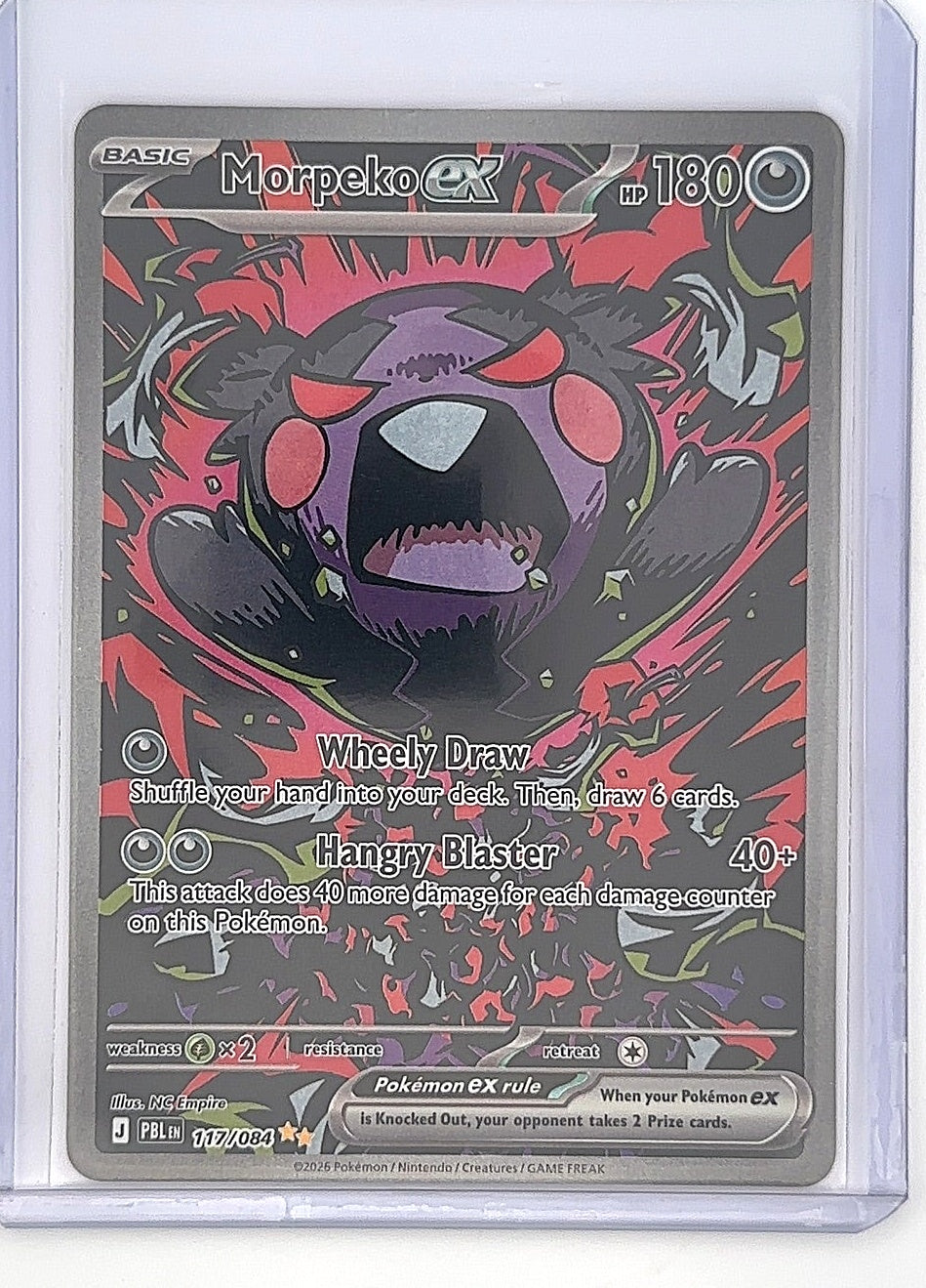 Morpeko ex - 117/084 #117/08431.19 — front