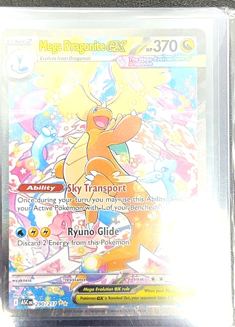 Mega Dragonite ex - 290/217 #290/217 — front