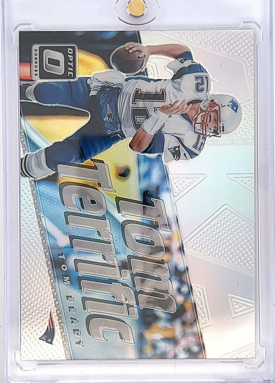 2017 Panini Donruss Optic Aka Tom Brady #15 — front