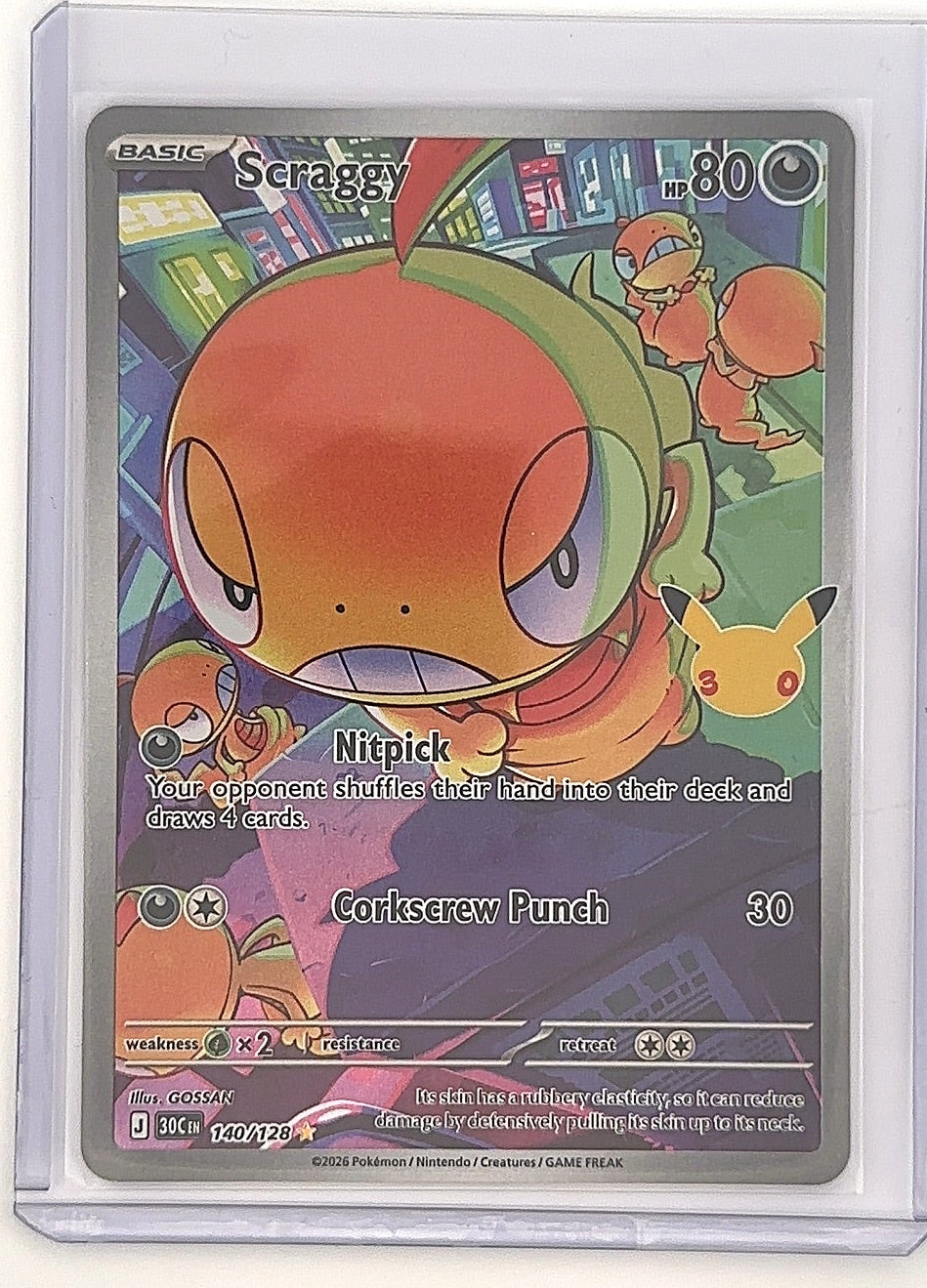 Scraggy - 140/128 #140/128 — front