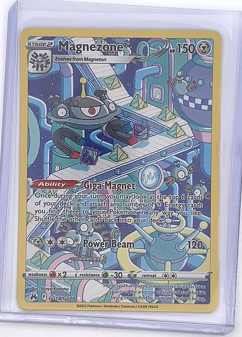 Magnezone #GG18/GG70 — front