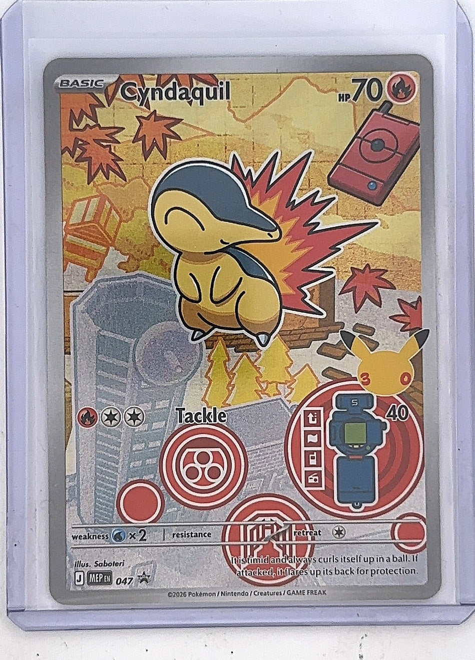 Cyndaquil - 047 #047 — front