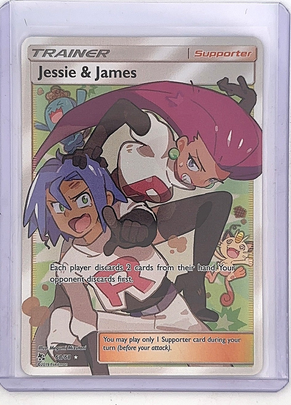 Jessie & James (Full Art) #68/68 — front