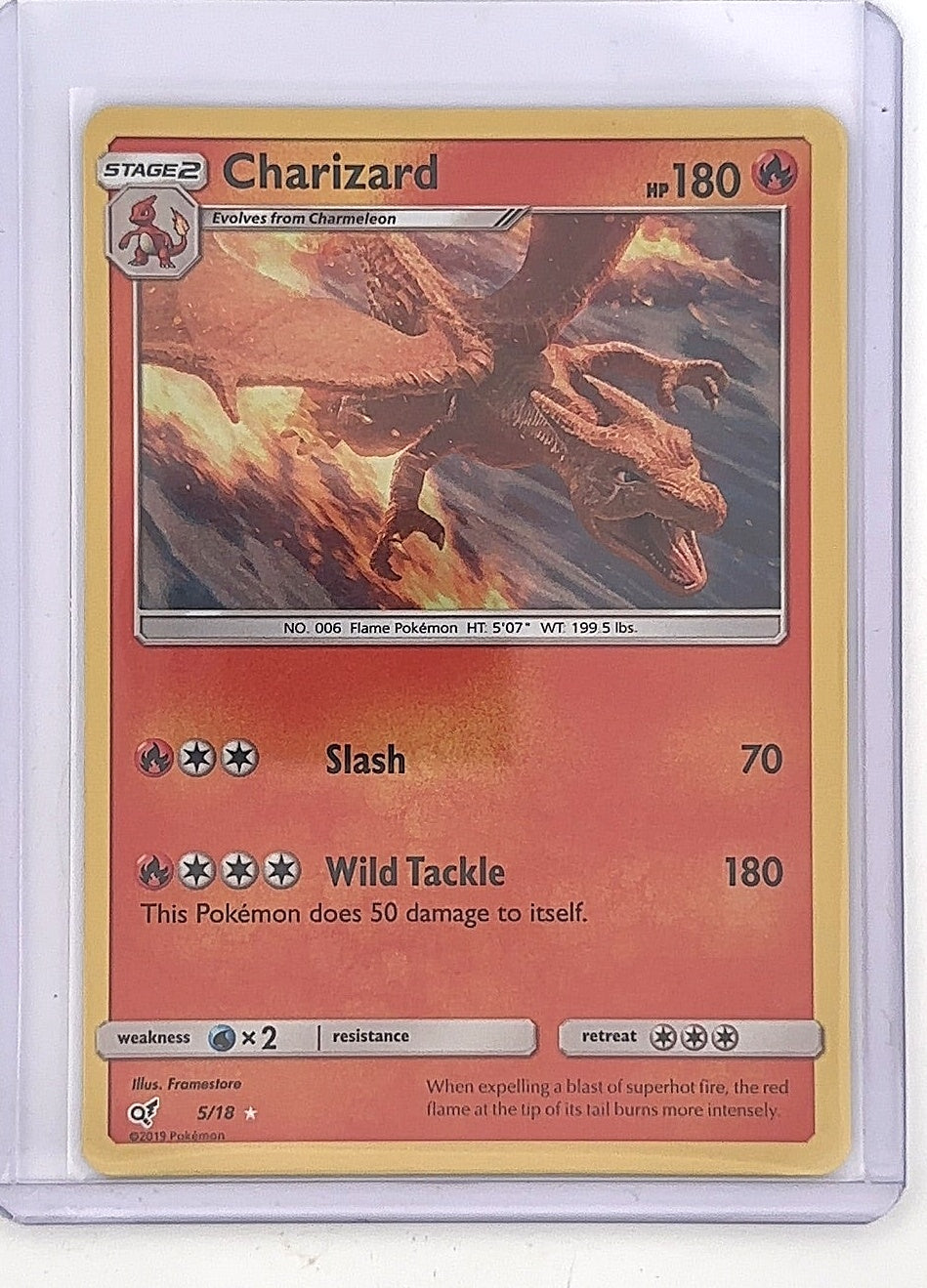 Charizard #5/18 — front
