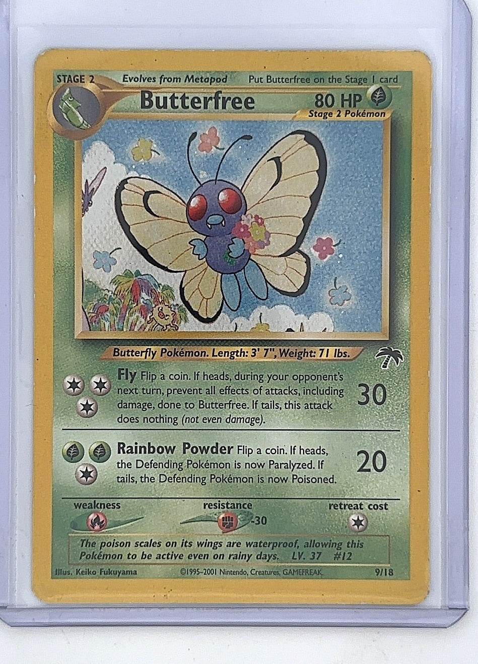 1995-2001 Butterfree 9/18 — front
