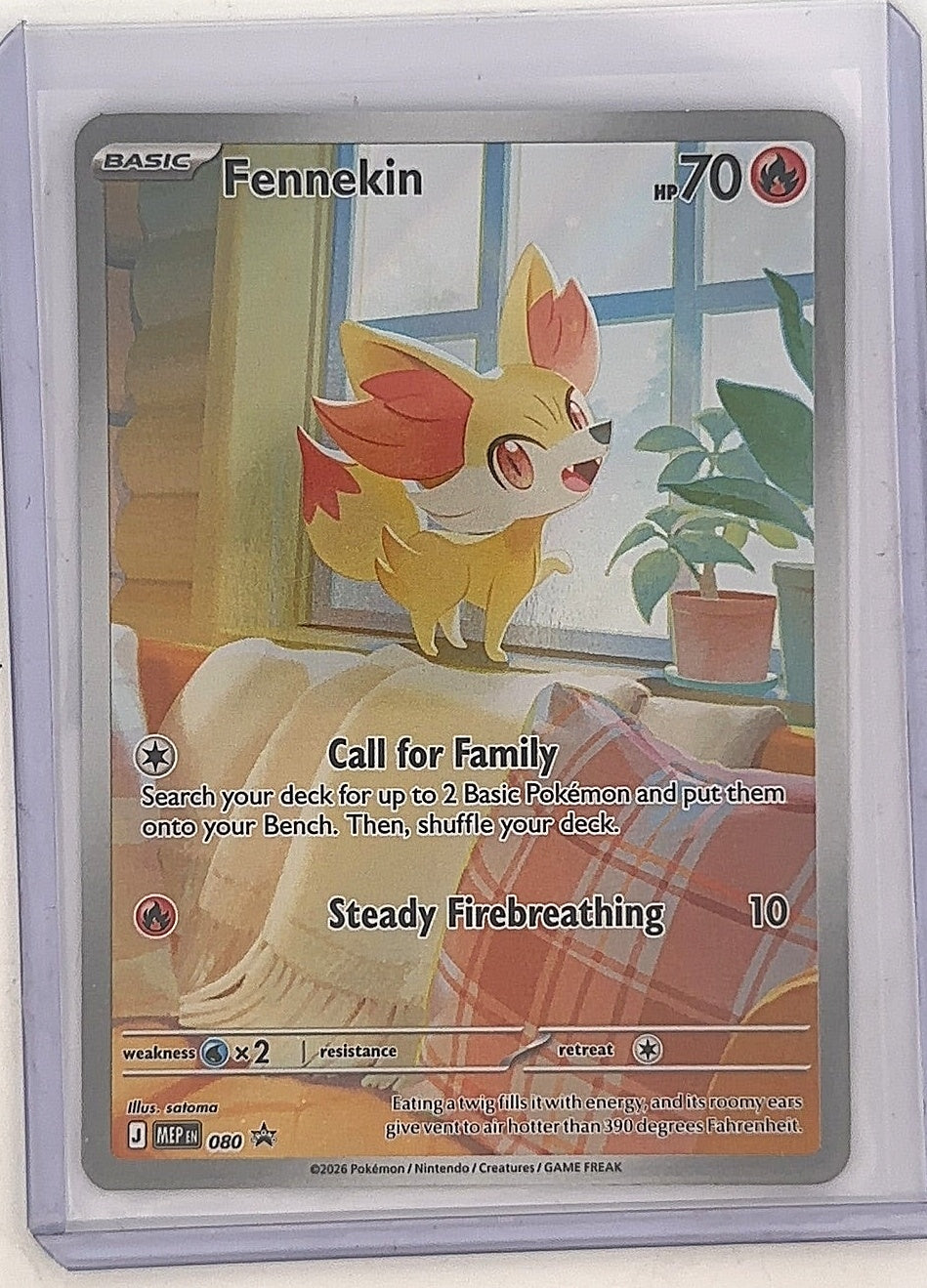 Fennekin - 080 #080 — front