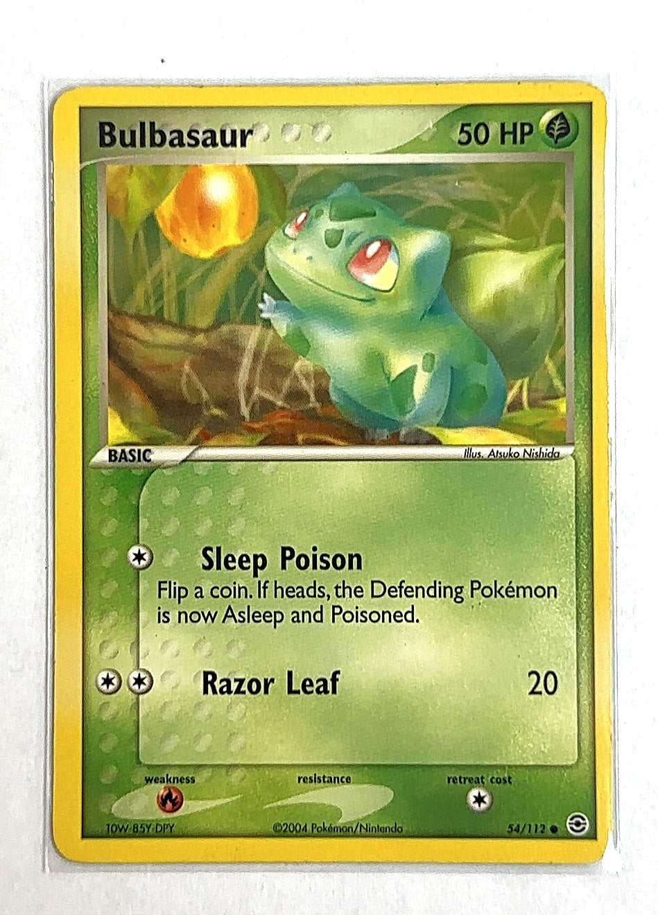 Bulbasaur - 054/112 #54/112 — front