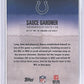 Sauce Gardner 2/5 Topps 2025 — back