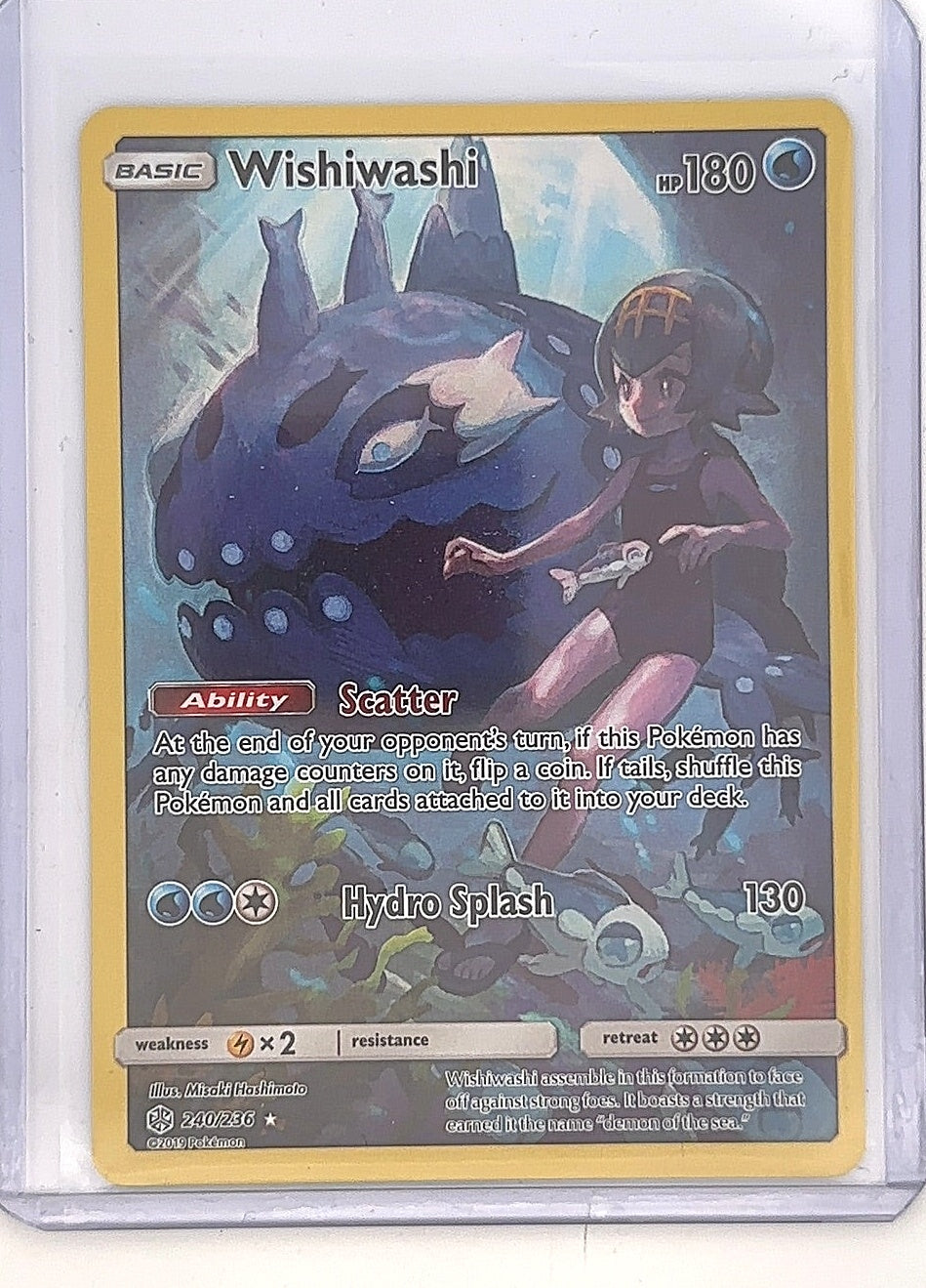Wishiwashi (Secret) #240/236 — front