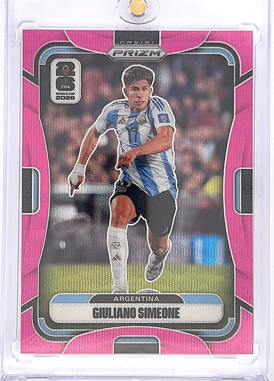 Giuliano Simeone World Cup Prizm #13 65/65 — front
