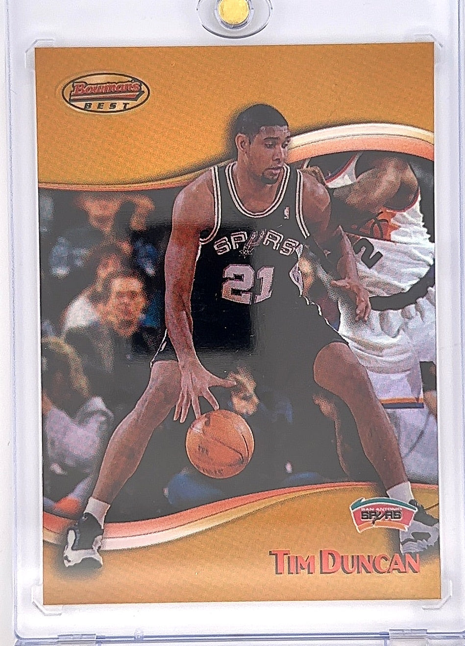 Tim Duncan #50 Refractor 355/400 — front