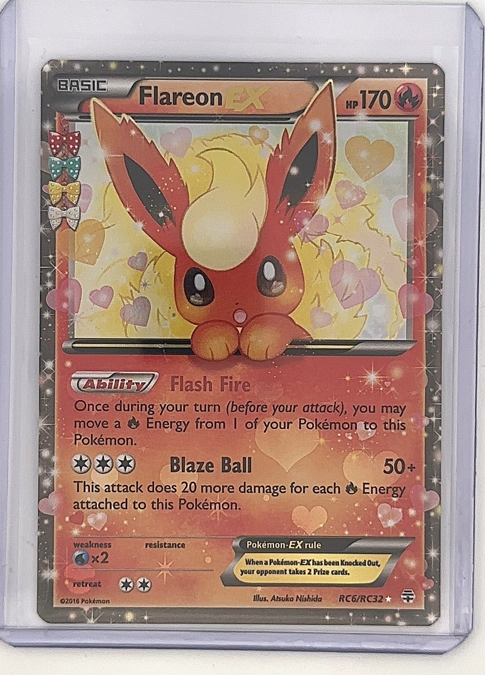 Flareon EX #RC6/RC32 — front