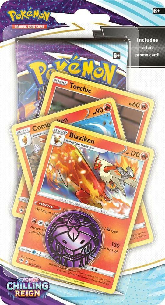 Chilling Reign Premium Checklane Blister [Blaziken] - SWSH06: Chilling Reign (SWSH06)