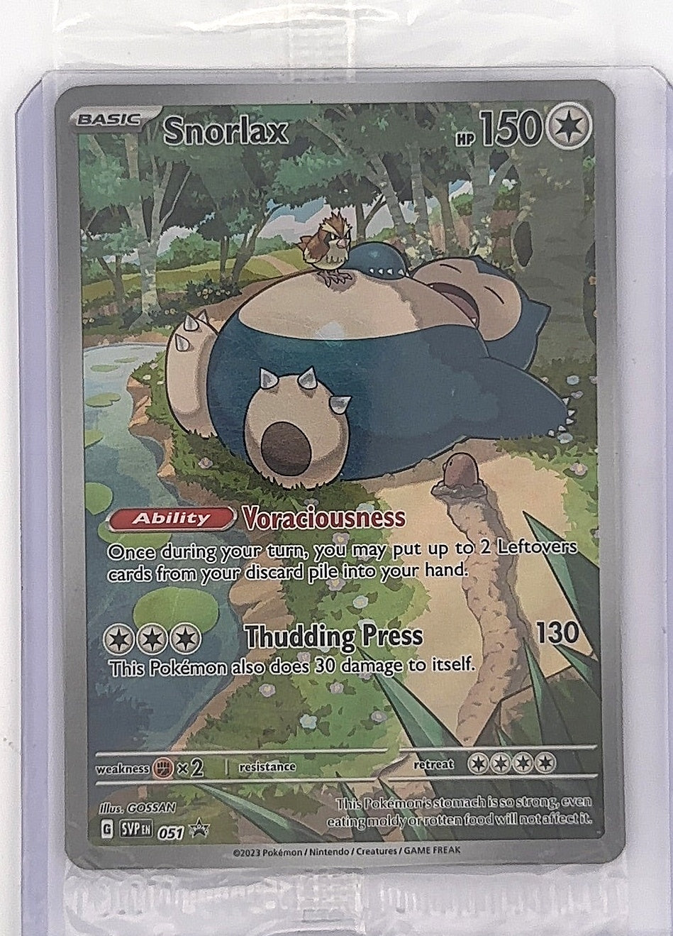 Snorlax - 051 #051 — front